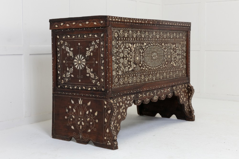 19th Century Syrian Wedding Chest View II
