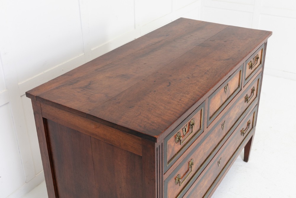 18th Century French Mahogany Commode View V