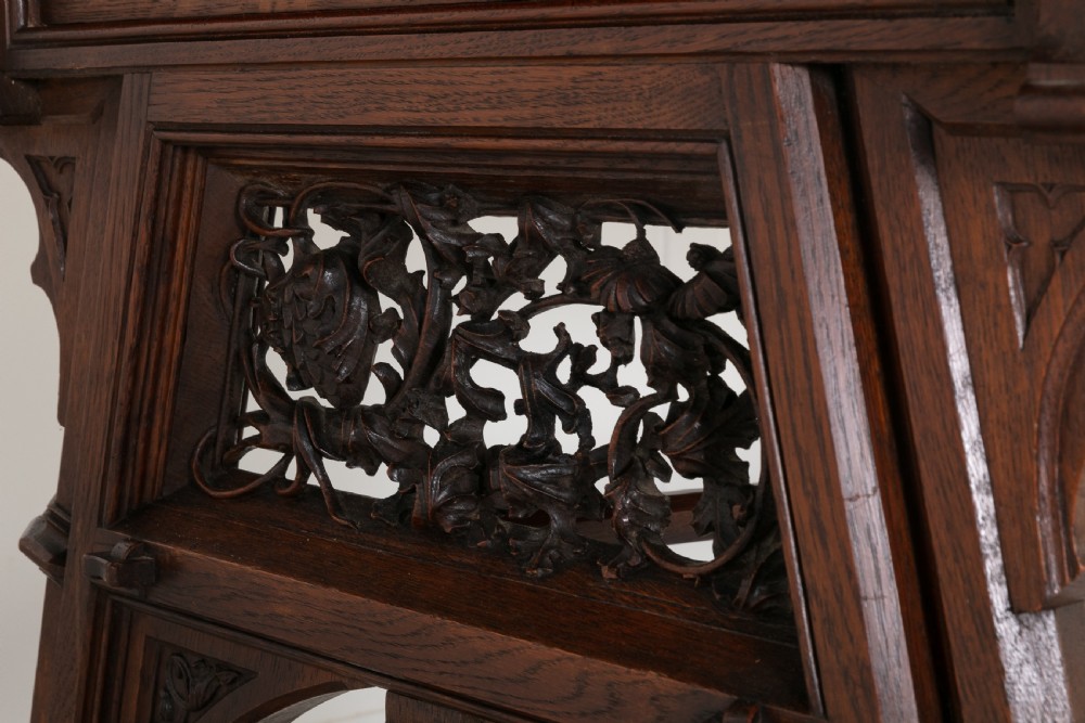 Large 19th Century Gothic Desk View V