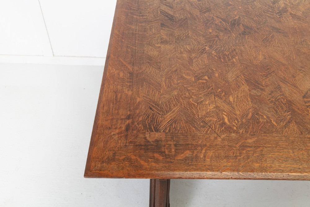 Large 19th Century Gothic Desk View VIII