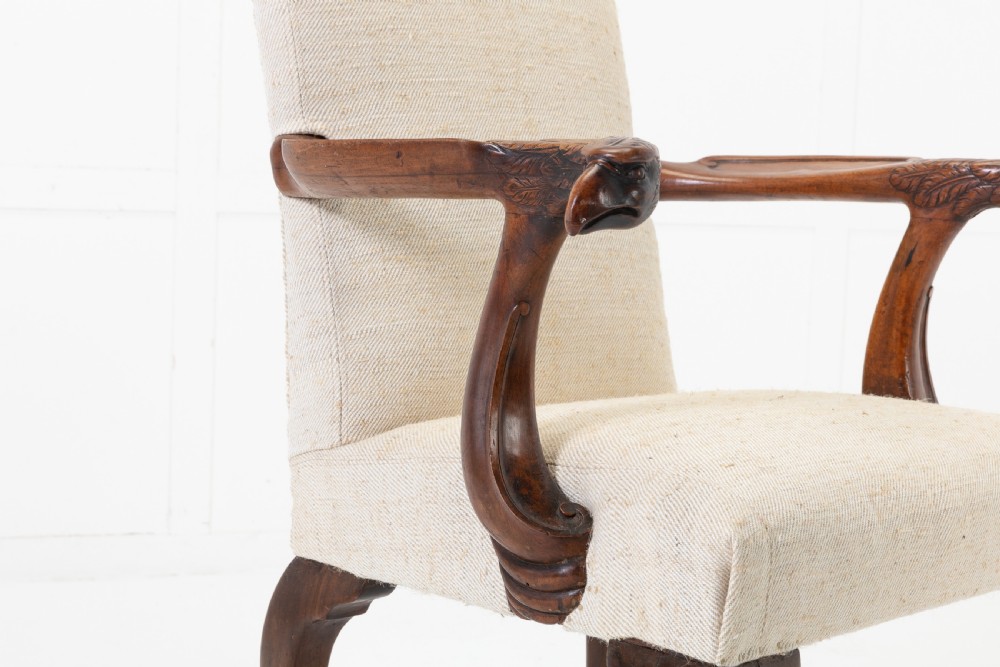 Pair of 1930s English Walnut Chairs View VII