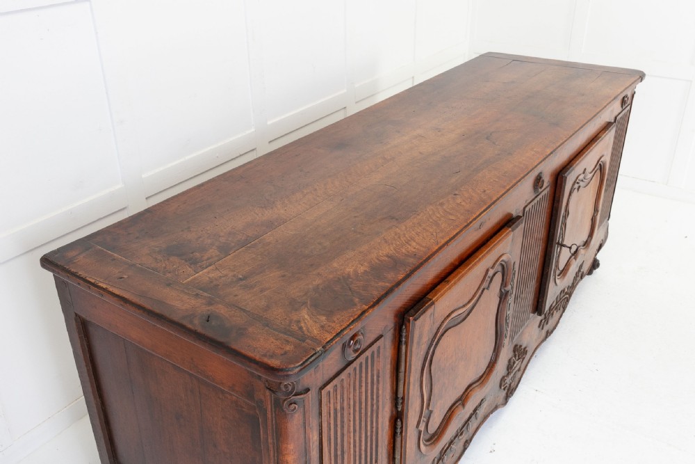Large 18th Century French Walnut Enfilard View V
