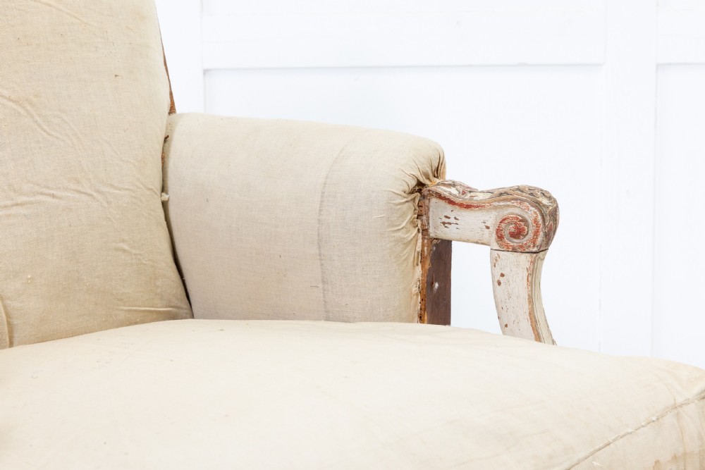 Pair of 19th Century French Painted Armchairs View III