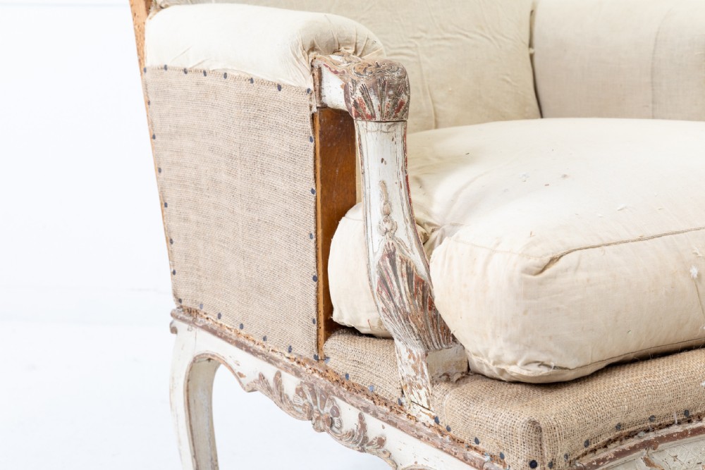 Pair of 19th Century French Painted Armchairs View VI