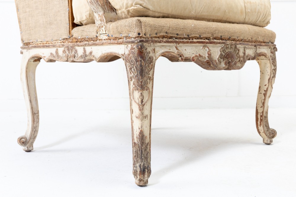 Pair of 19th Century French Painted Armchairs View VII