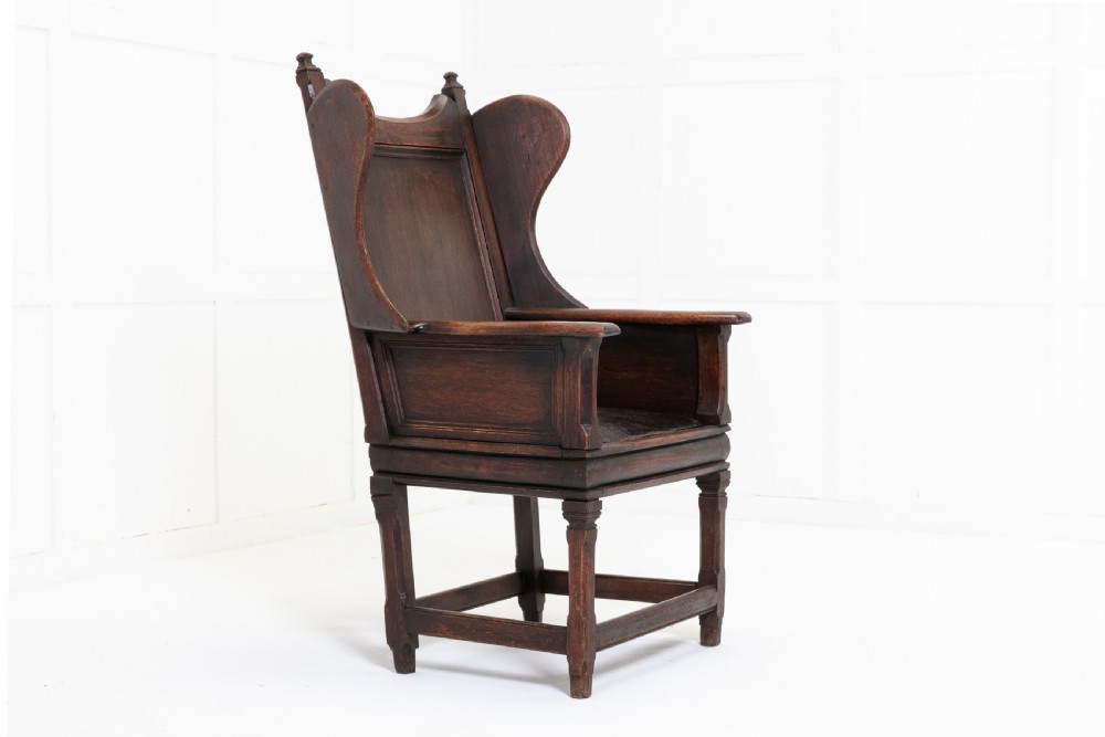 18th Century Oak Armchair View II