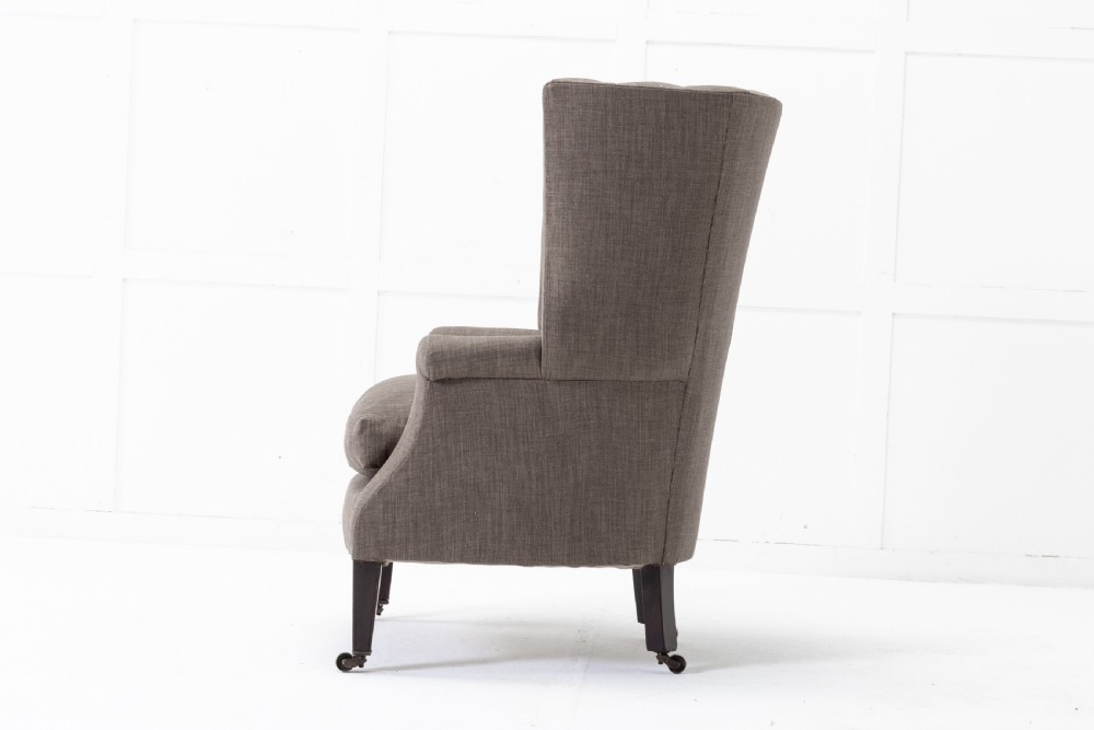 19th Century English Barrel Back Armchair View III