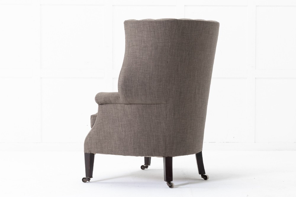 19th Century English Barrel Back Armchair View IV
