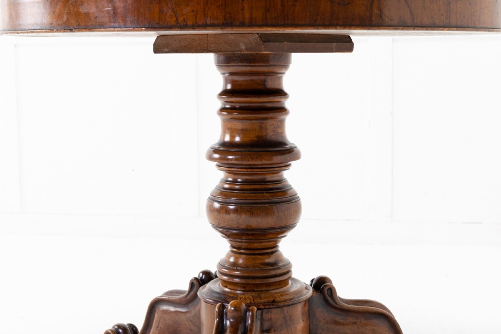 19th Century French Walnut Guéridon View IV