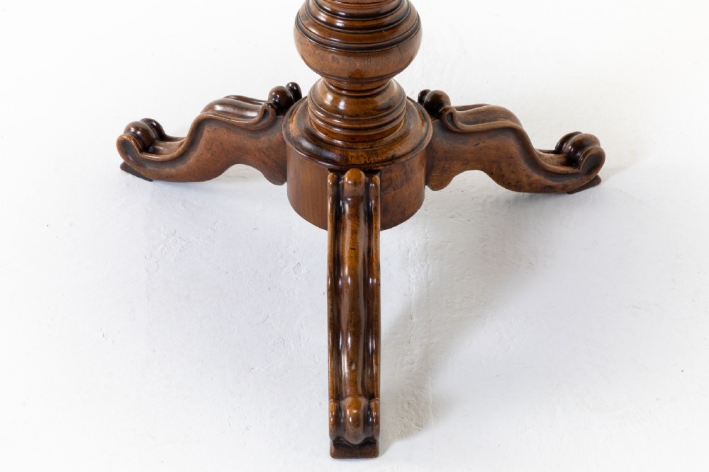 19th Century French Walnut Guéridon View V