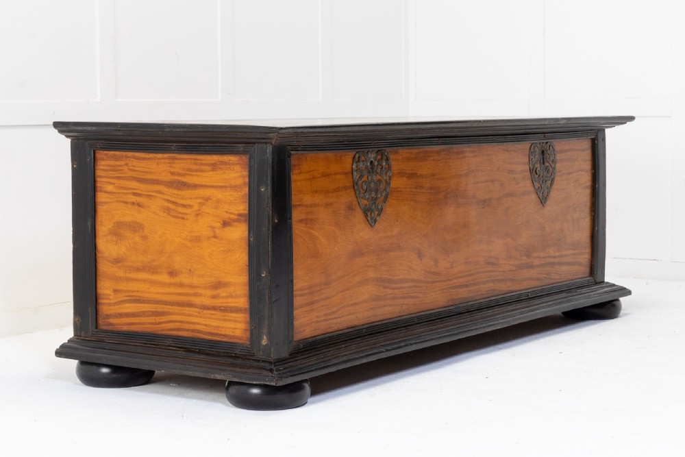 19th Century Ceylonese Satinwood Chest