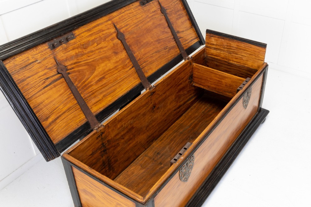 19th Century Ceylonese Satinwood Chest View III