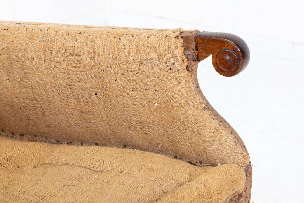 Early 19th Century English Mahogany Armchair View IV