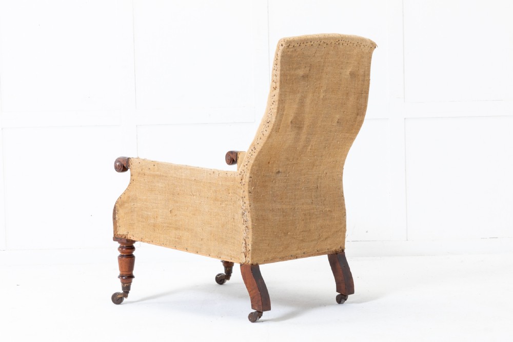 Early 19th Century English Mahogany Armchair View VI