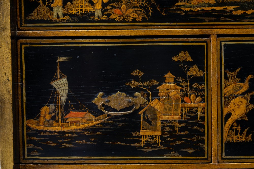 Late 17th Century Chinoiserie Cabinet on Stand View VI