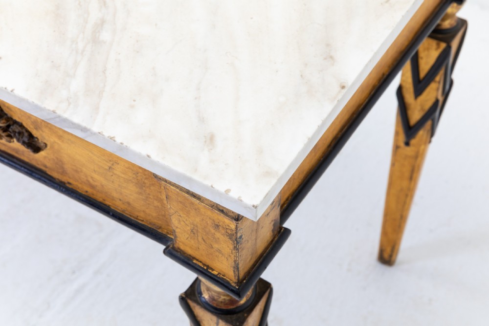 18th Century Italian Console Table with Marble Top View IV