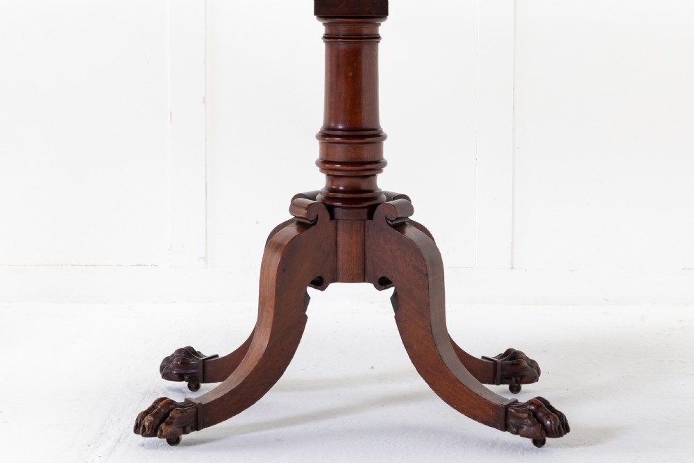 Pair of 19th Century Regency Mahogany Card Tables View IV