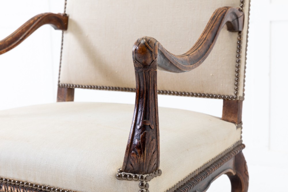 19th Century French Beech Armchair View VI