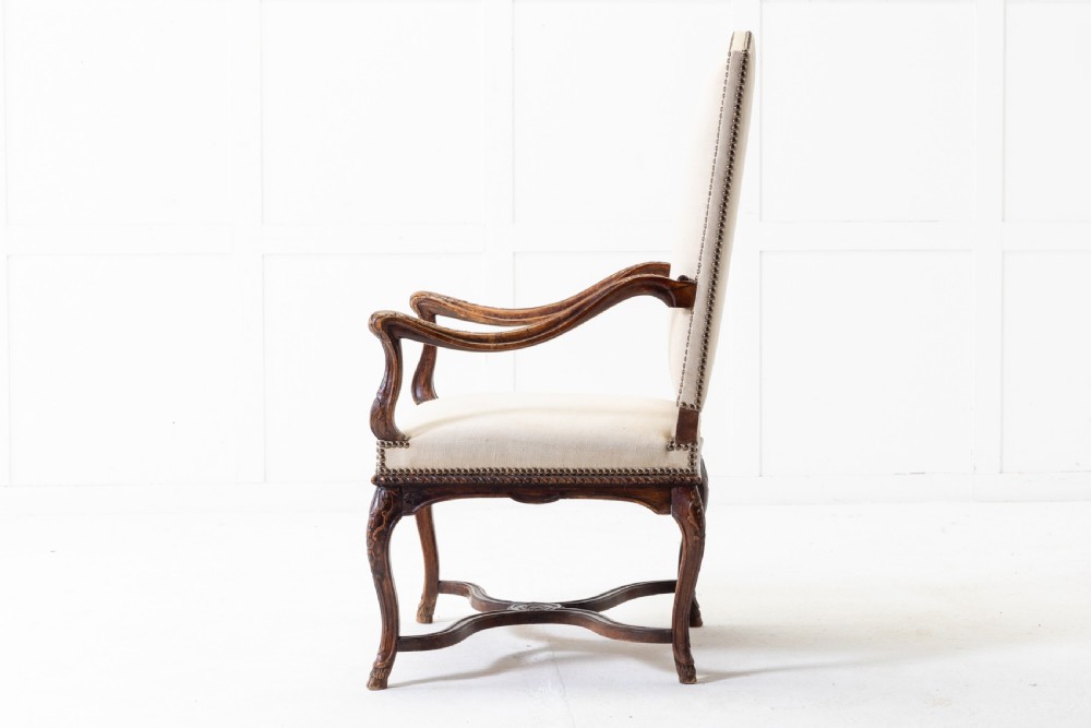 19th Century French Beech Armchair View VII