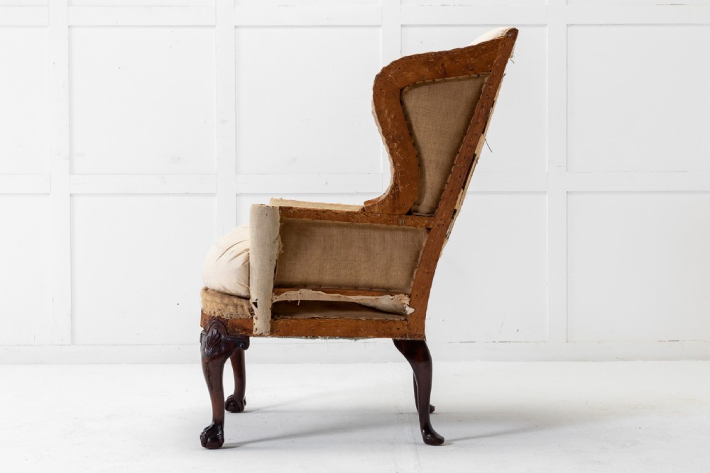 1930s English Wing Armchair View III