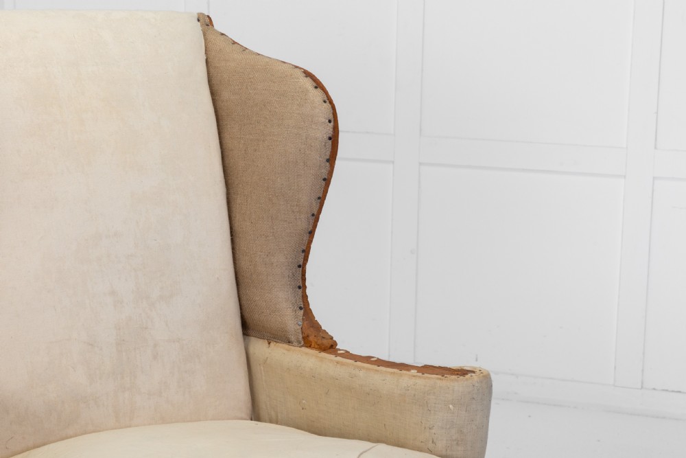 1930s English Wing Armchair View V