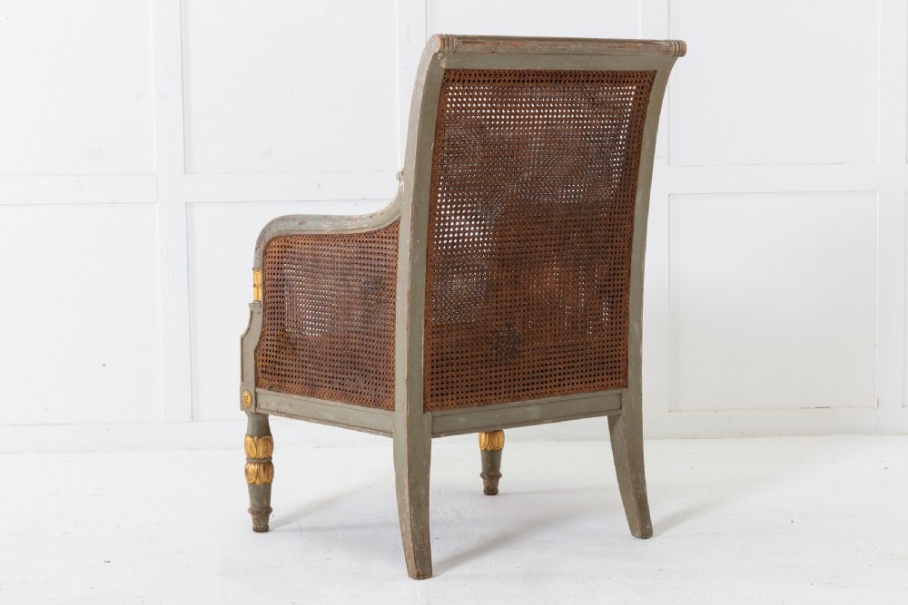 19th Century French Bergère Armchair View VII
