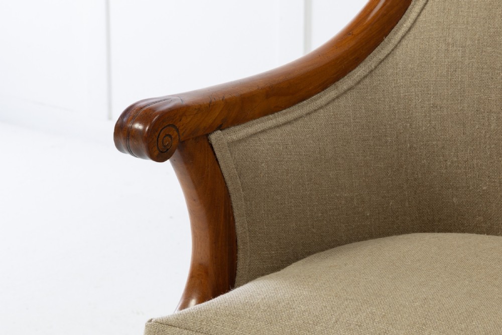 Pair of 19th Century French Walnut Armchairs View III