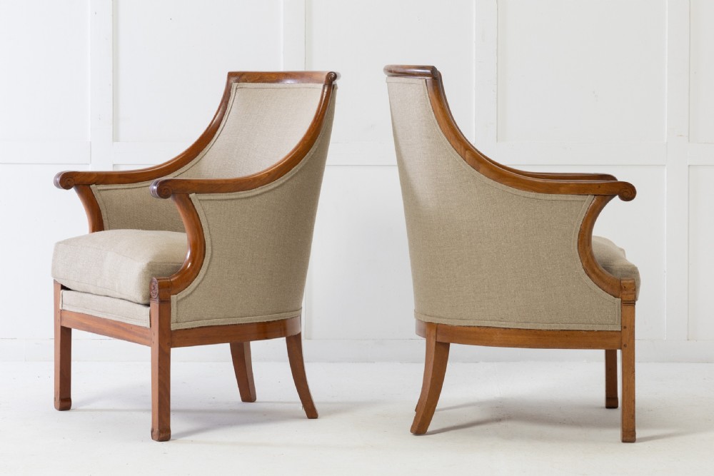 Pair of 19th Century French Walnut Armchairs View IV