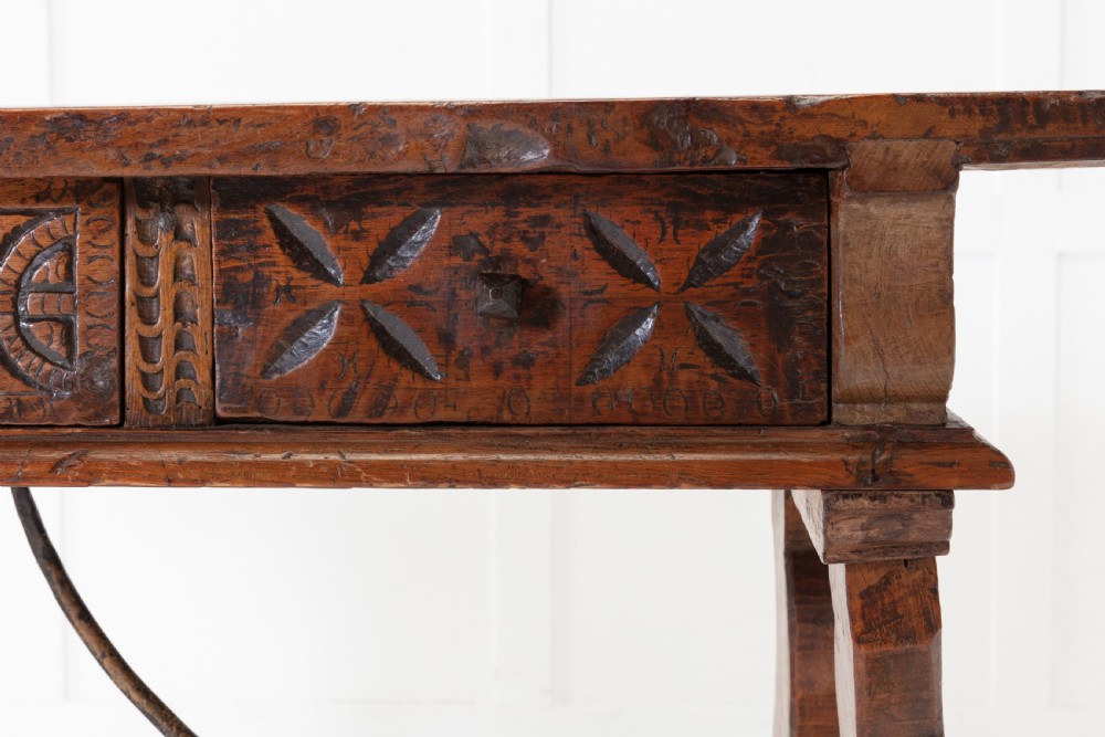 18th Century Spanish Walnut Table View IV