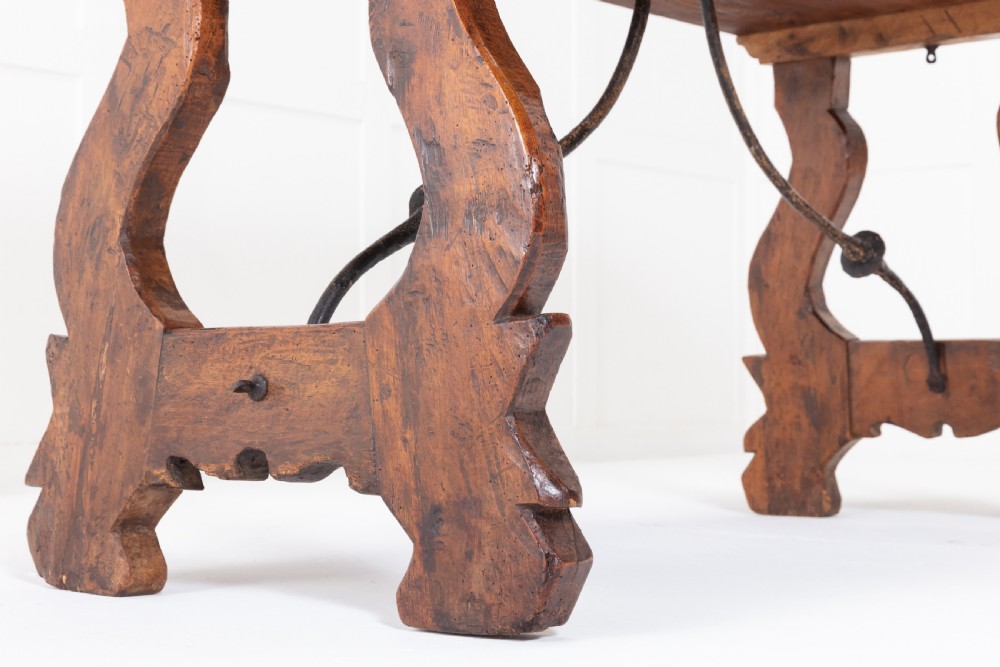18th Century Spanish Walnut Table View V