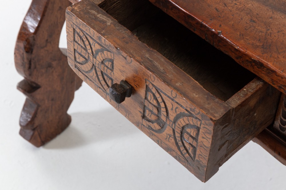 18th Century Spanish Walnut Table View VI