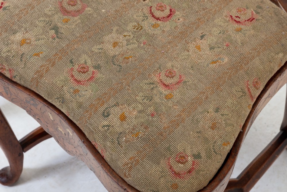 Pair of 18th Century Dutch Marquetry Side Chairs View IX