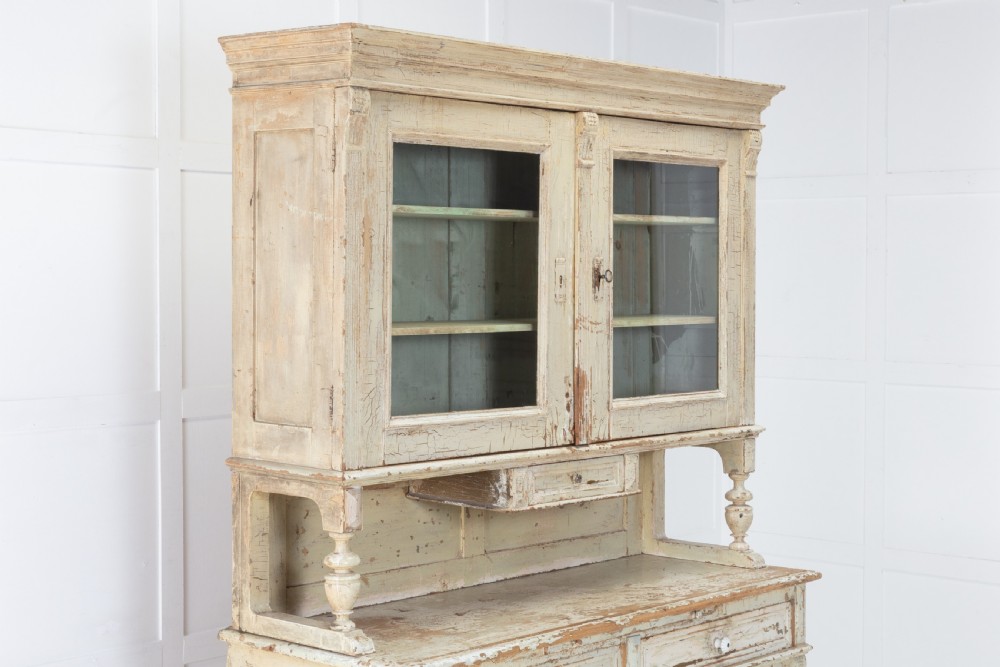 19th Century French Painted Cabinet View III
