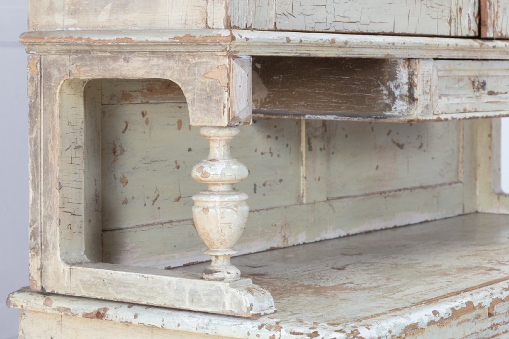19th Century French Painted Cabinet View IV