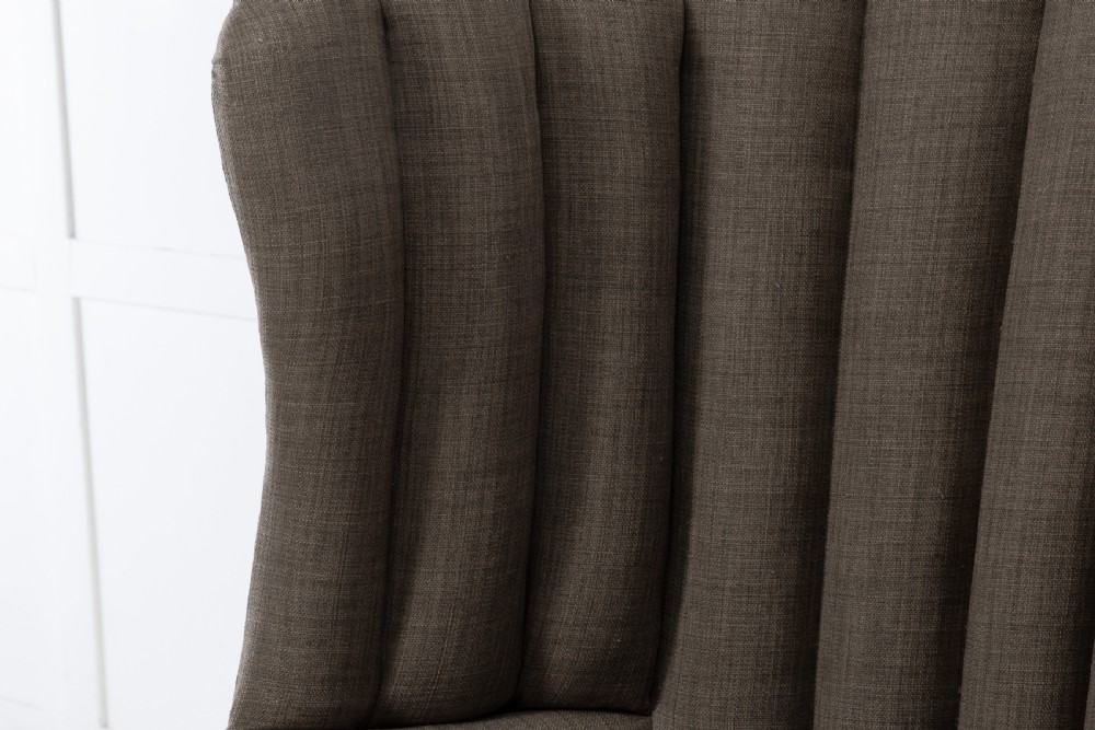 English Regency Barrel Back Armchair View III