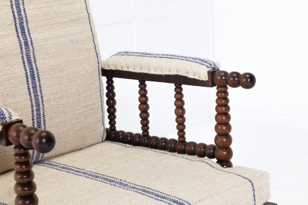 19th Century English Rosewood Bobbin Chair View IV