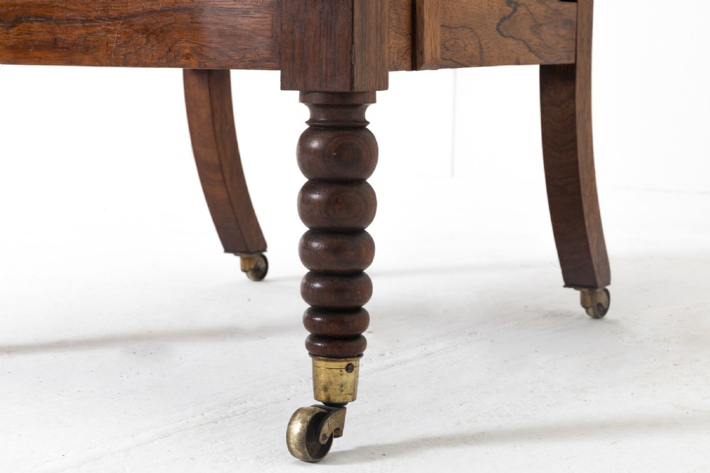 19th Century English Rosewood Bobbin Chair View V