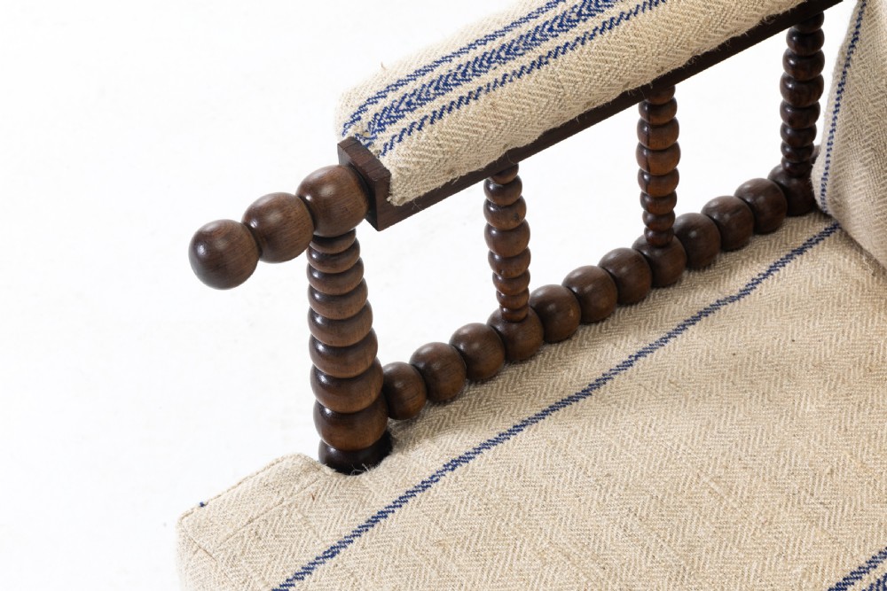19th Century English Rosewood Bobbin Chair View VI