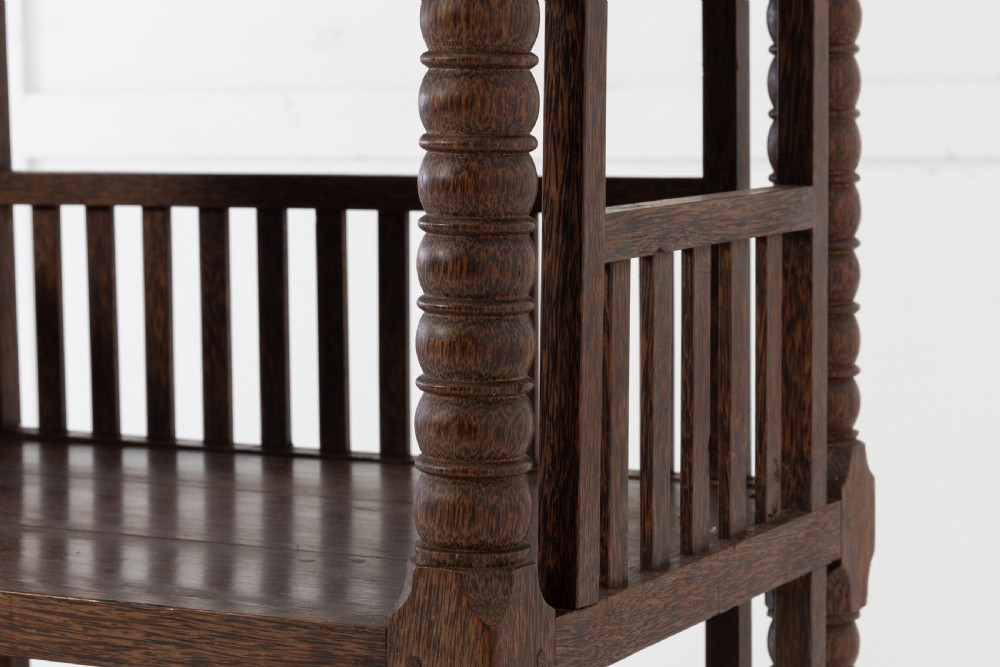 Wenge Wood Side Table View V