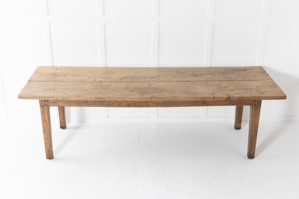 Large 18th Century English Ash Farmhouse Table View III