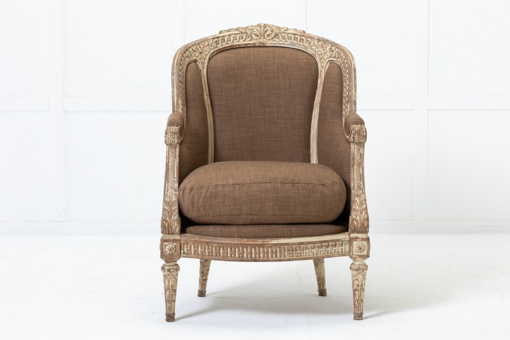 19th Century French Carved Wood Chair View II
