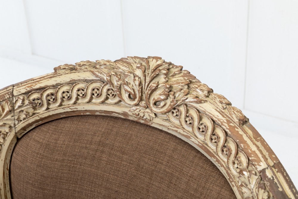 19th Century French Carved Wood Chair View IV