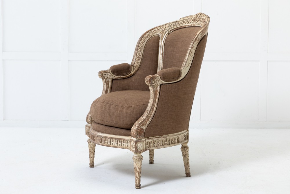 19th Century French Carved Wood Chair View VIII