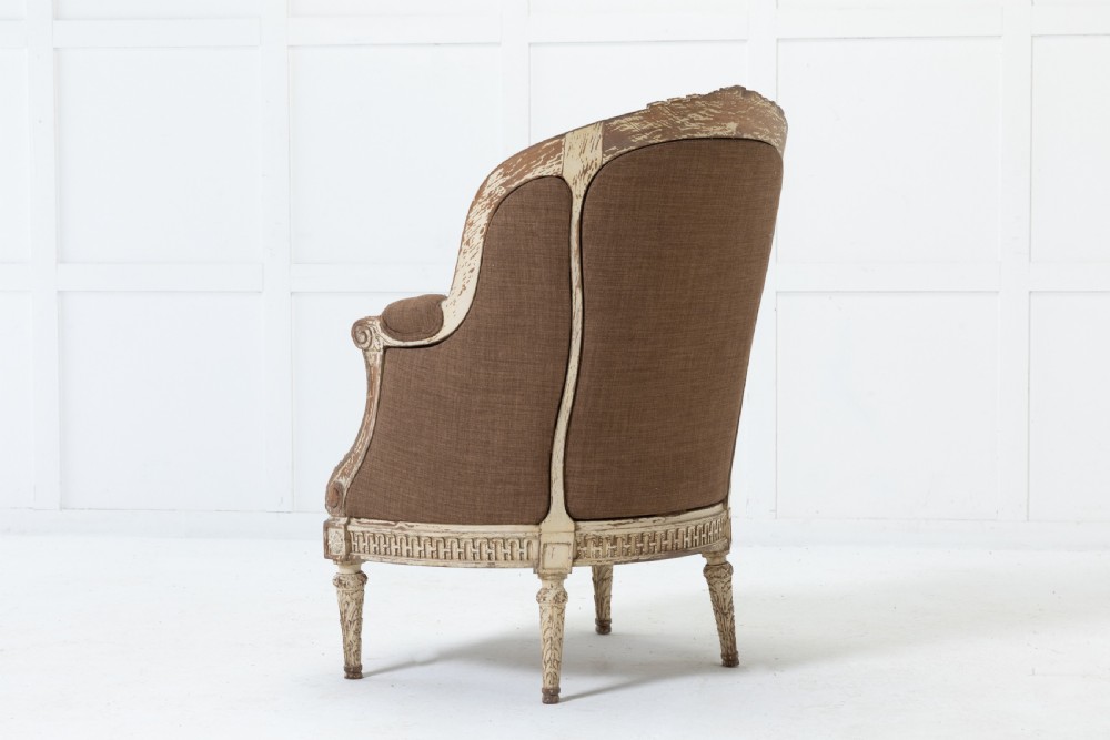 19th Century French Carved Wood Chair View IX