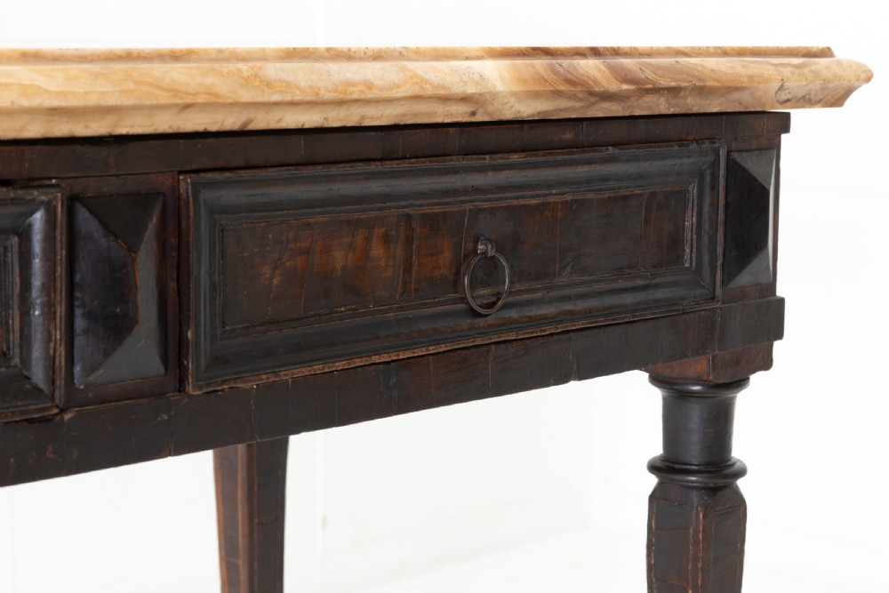 17th Century Italian Walnut Side Table View III