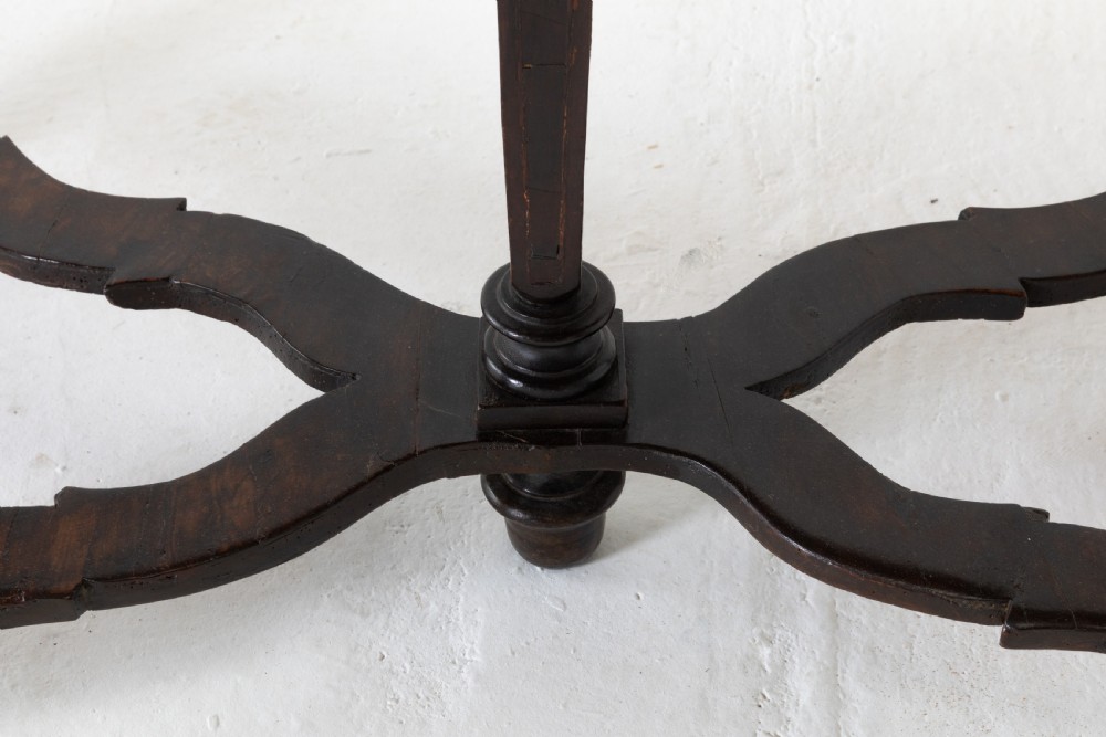 17th Century Italian Walnut Side Table View IV