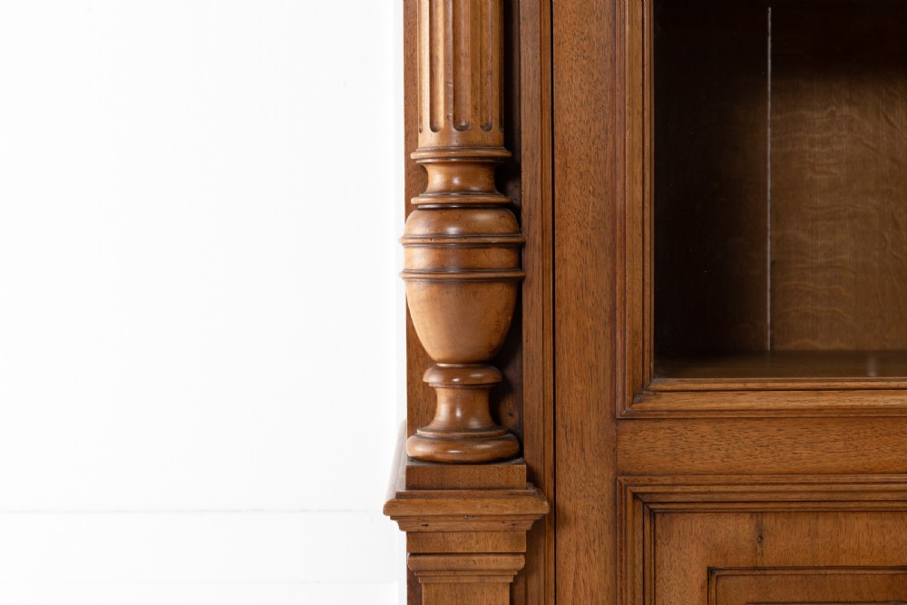Large 19th Century Oak Bookcase View III
