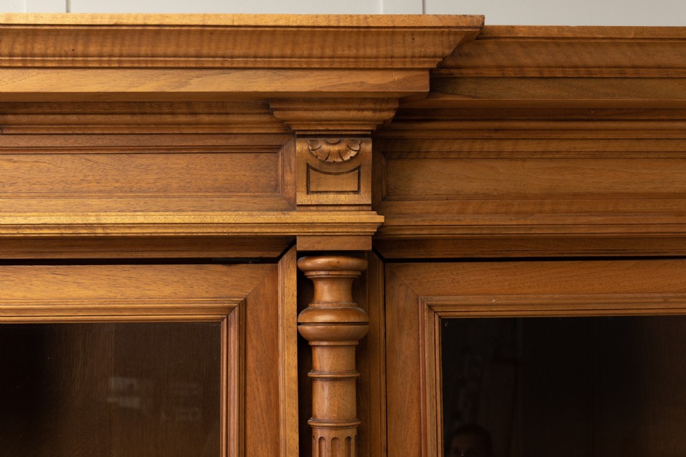 Large 19th Century Oak Bookcase View X