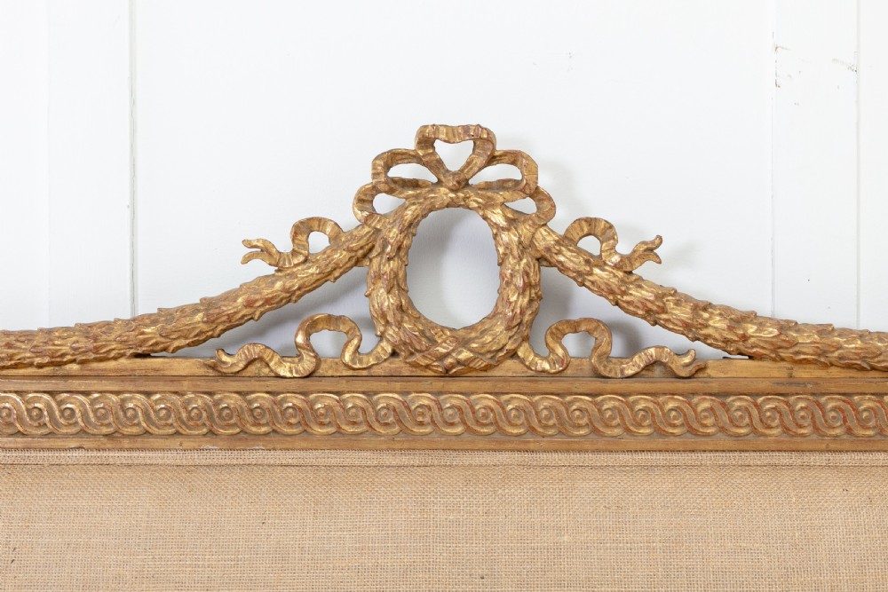 19th Century French Gilt Bedstead View II