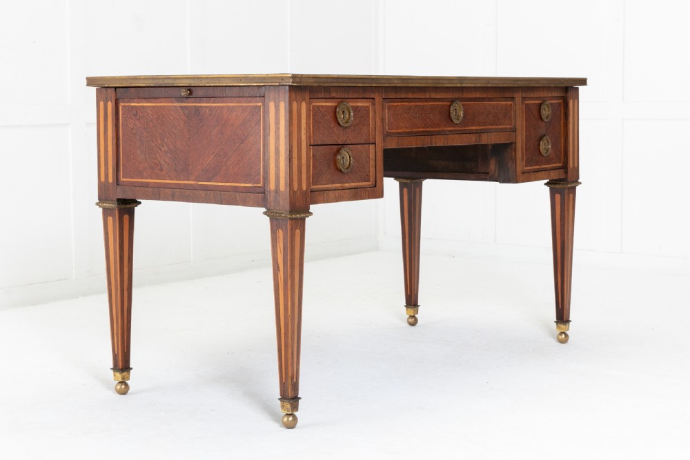 18th Century French Kingwood Bureau Plat View II